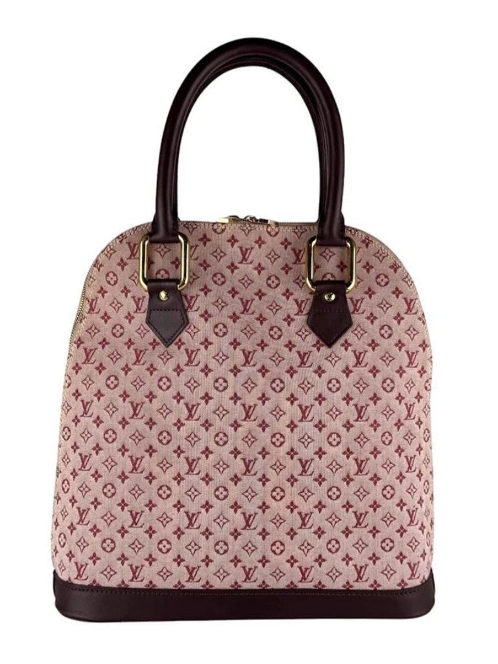 LOUIS VUITTON Monogram Mini Alma Haut Handbag